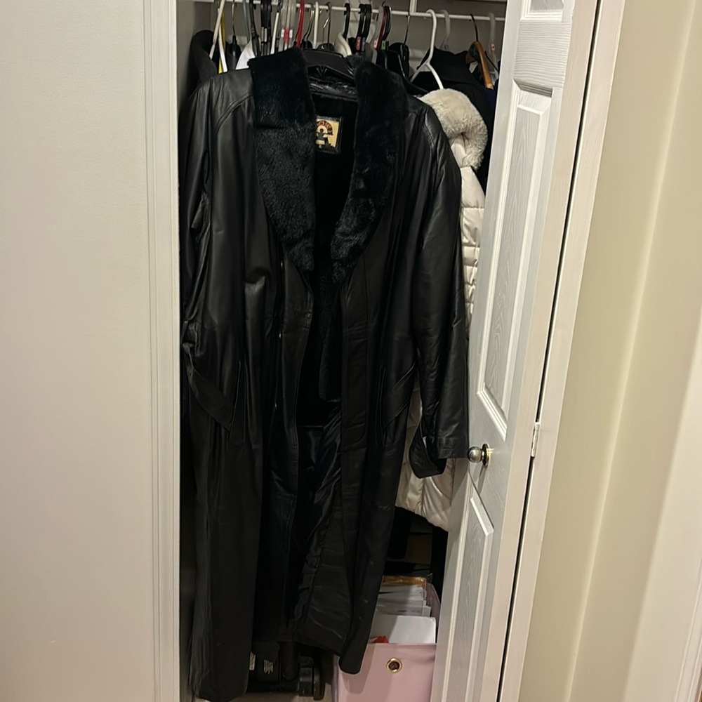 Leather Coat